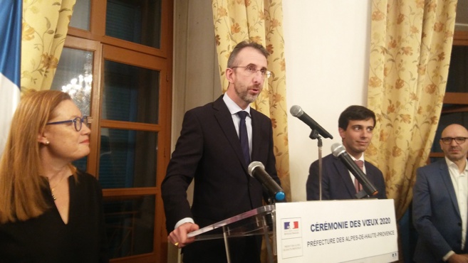 Les vœux du préfet Jacob : dynamisme et émotion Les vœux du préfet Jacob : dynamisme et émotion