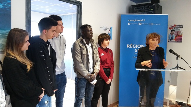 Edith Cresson a inauguré l’école de la deuxième chance Edith Cresson a inauguré l’école de la deuxième chance