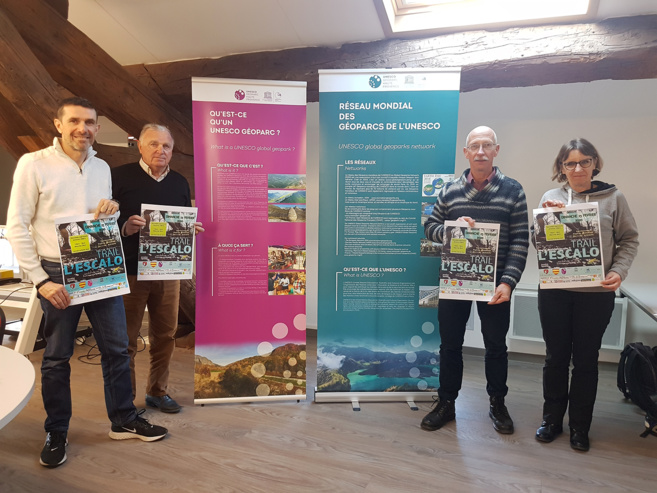 Le géoparc fait son premier trail Le géoparc fait son premier trail