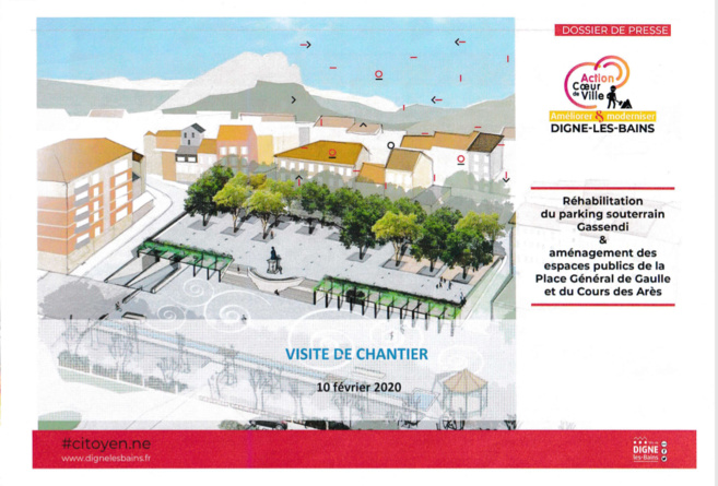 Le parking souterrain dignois en bonne voie Le parking souterrain dignois en bonne voie