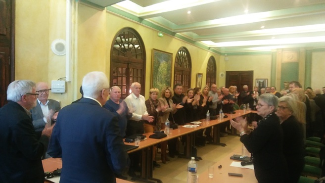 Un dernier conseil municipal pour Bernard Jeanmet-Péralta Un dernier conseil municipal pour Bernard Jeanmet-Péralta