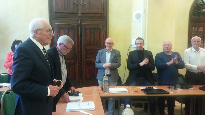 Un dernier conseil municipal pour Bernard Jeanmet-Péralta Un dernier conseil municipal pour Bernard Jeanmet-Péralta