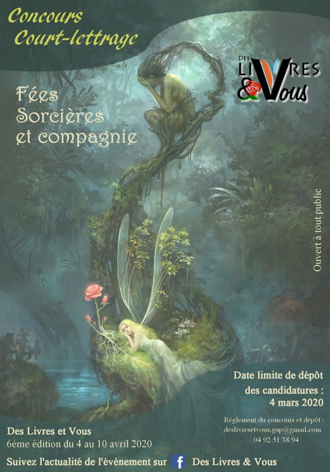 Concours Court-Lettrage Des Livres & Vous - Fées, Sorcières et Compagnie... Concours Court-Lettrage Des Livres & Vous - Fées, Sorcières et Compagnie...