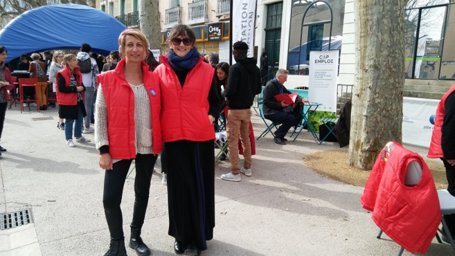 Deux actions pour la place de l’emploi et de la formation dans le 04 Deux actions pour la place de l’emploi et de la formation dans le 04