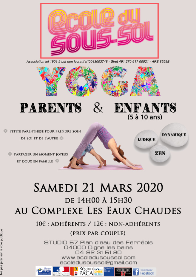 Les rendez-vous de l'école du sous-sol dès Samedi 14 mars Les rendez-vous de l'école du sous-sol dès Samedi 14 mars