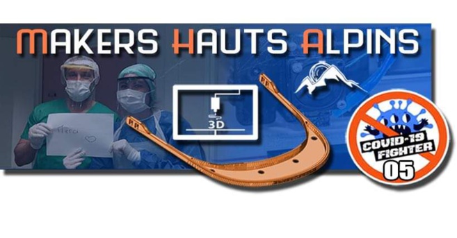 Les makers du 05 sont là pour nos soignants Les makers du 05 sont là pour nos soignants