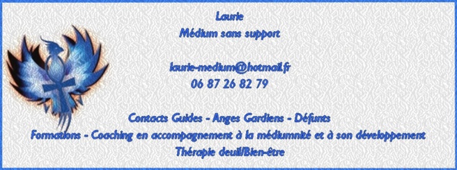 A la rencontre de Laurie Médium A la rencontre de Laurie Médium