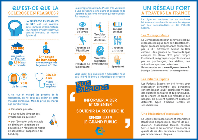 La sclérose en plaques est une maladie encore mal connue La sclérose en plaques est une maladie encore mal connue