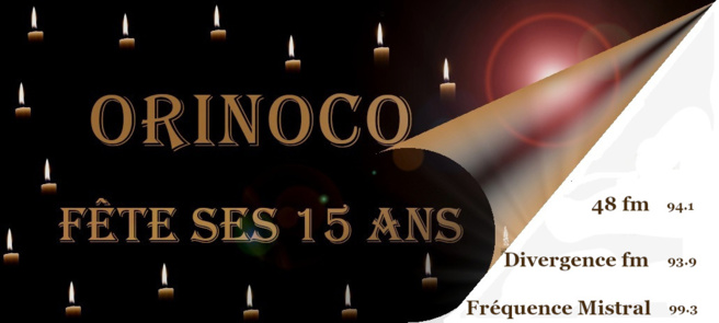 ORINOCO - 15 ANS déjà ORINOCO - 15 ANS déjà