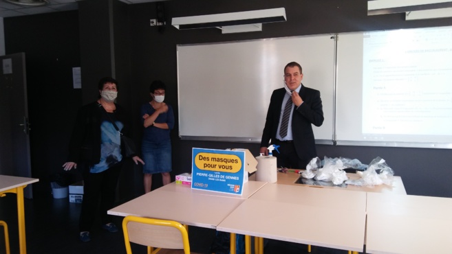 La Région Sud offre des masques de protection aux lycéens La Région Sud offre des masques de protection aux lycéens