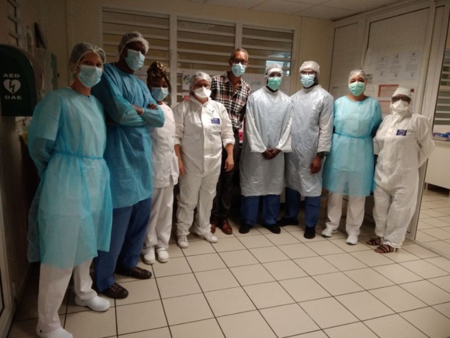 Emmanuelle Fontaine-Domeizel, députée-infirmière mobilisée Emmanuelle Fontaine-Domeizel, députée-infirmière mobilisée