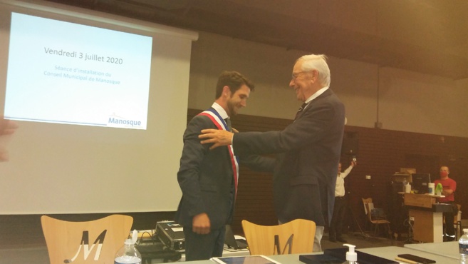 Camille Galtier, maire de Manosque à 29 ans… Camille Galtier, maire de Manosque à 29 ans…