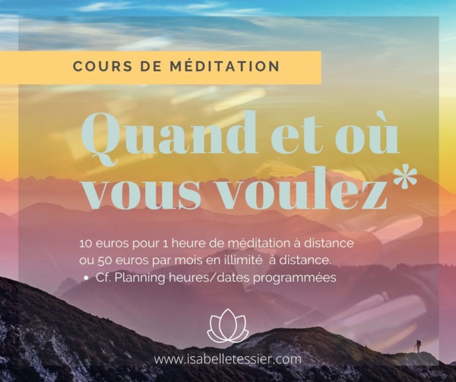 Isabelle Tessier enseignante en méditation Isabelle Tessier enseignante en méditation