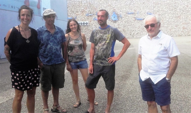 Morgane Verbe, Grégoire Antuna, Angélique Panafieu, Rémi Tiberghien et Jacques Espitalier Morgane Verbe, Grégoire Antuna, Angélique Panafieu, Rémi Tiberghien et Jacques Espitalier