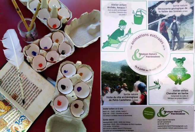A Castellane, les enfants sur les traces du Moyen-âge avec la Maison Nature & Patrimoines A Castellane, les enfants sur les traces du Moyen-âge avec la Maison Nature & Patrimoines