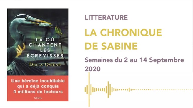 La Chronique de Sabine du 12 Septembre 2020 La Chronique de Sabine du 12 Septembre 2020