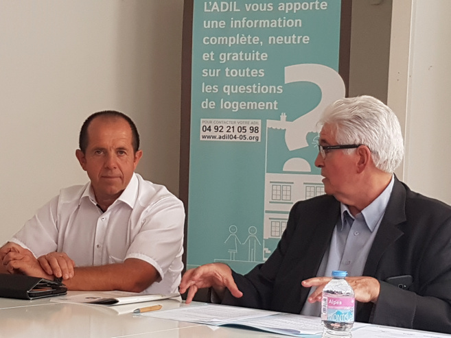 Gérard Tenoux et René Massette Gérard Tenoux et René Massette