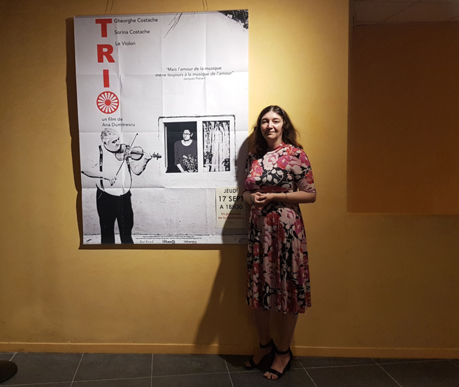 La cinéaste Ana Dumitrescu était à Digne pour la présentation du film "Trio"