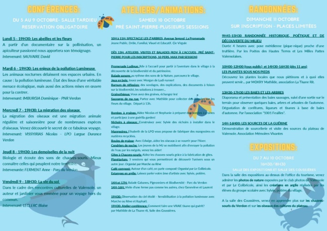 Valensole va fêter la nature Valensole va fêter la nature