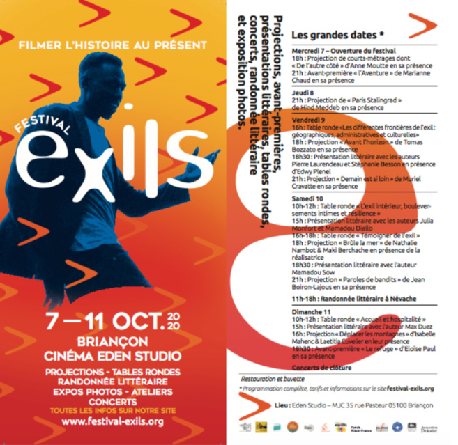 Festival de films EXILS à Briançon Festival de films EXILS à Briançon