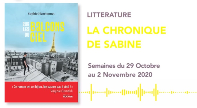 La Chronique de Sabine du 24 Octobre 2020 La Chronique de Sabine du 24 Octobre 2020