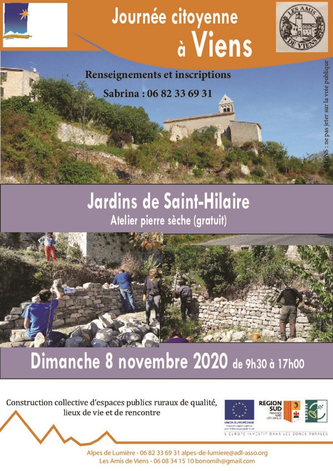 Atelier pierre sèche à Viens Atelier pierre sèche à Viens