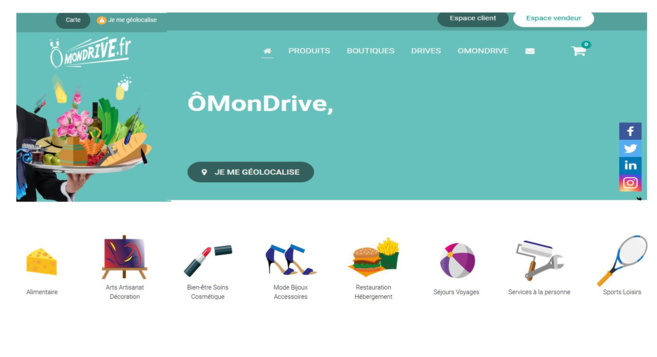 Confinement : acheter local quand même avec omondrive.fr Confinement : acheter local quand même avec omondrive.fr