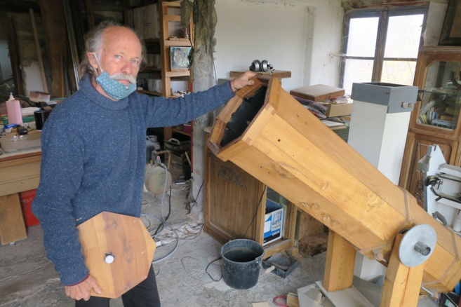 Un télescope fait maison Un télescope fait maison