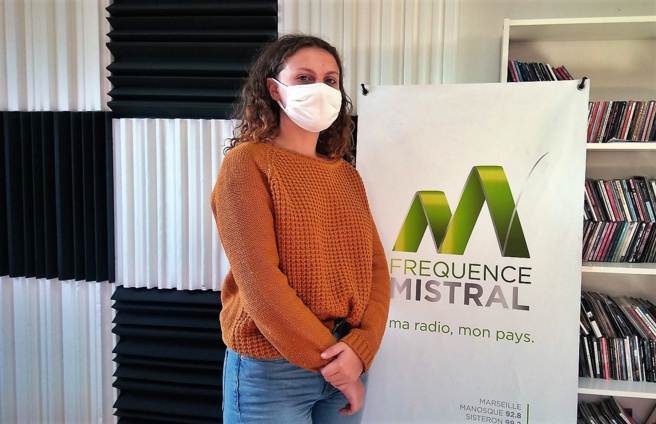 Charlène Rock est en stage à Fréquence Mistral… Charlène Rock est en stage à Fréquence Mistral…