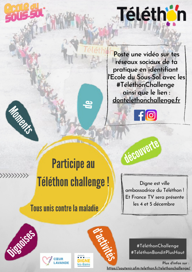 L’école du sous-sol Studio 57 prépare plusieurs événements autour du téléthon. L’école du sous-sol Studio 57 prépare plusieurs événements autour du téléthon.