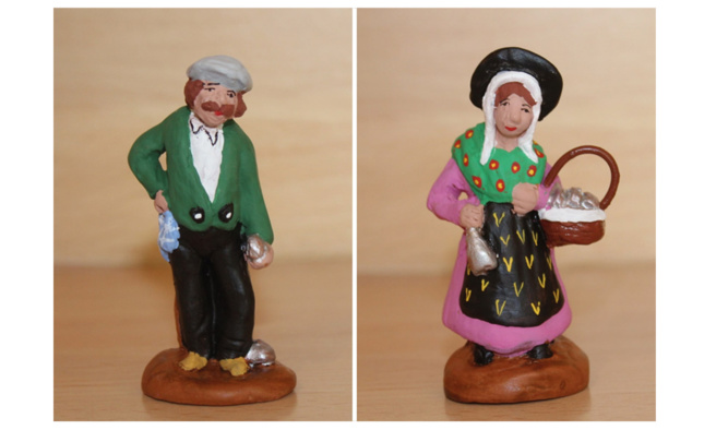 Le santonnier Patrick Volpes partenaire du téléthon Le santonnier Patrick Volpes partenaire du téléthon