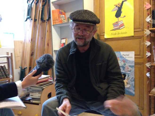 Samuel Autexier de la librairie Regain Samuel Autexier de la librairie Regain