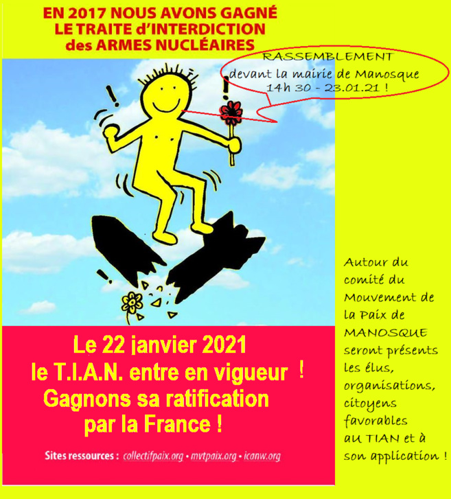 Un rassemblement pour la fin des armes nucléaires Un rassemblement pour la fin des armes nucléaires