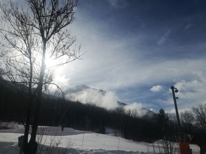 En raquette : direction villard saint pancrace En raquette : direction villard saint pancrace