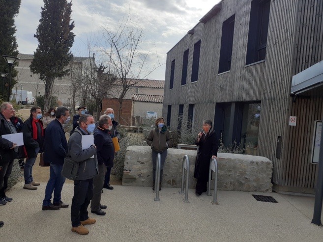 Des maires unis pour la forêt et le bois local à Volonne Des maires unis pour la forêt et le bois local à Volonne