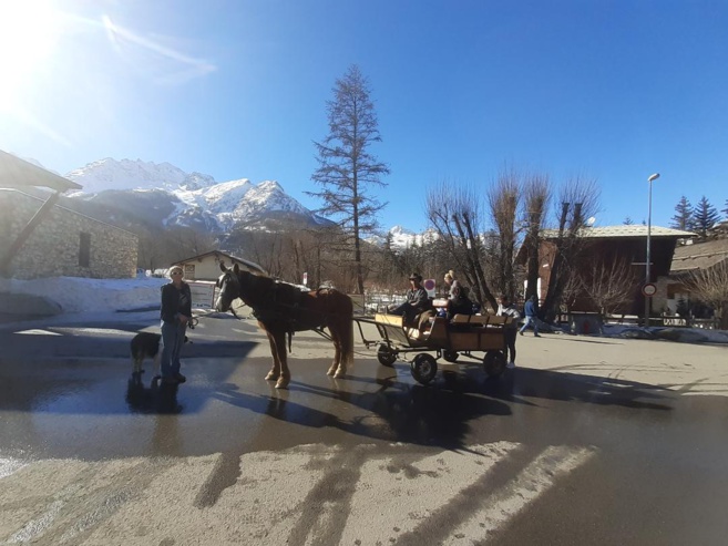 Des Balades en calèche pour visiter la station Des Balades en calèche pour visiter la station