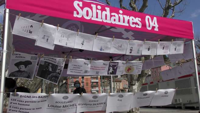 La parité entre femmes et hommes : c'est le souhait de Femmes Solidaires La parité entre femmes et hommes : c'est le souhait de Femmes Solidaires