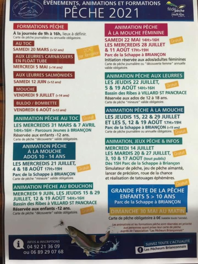 Une belle ouverture et un beau programme à venir pour la pêche à Briançon Une belle ouverture et un beau programme à venir pour la pêche à Briançon