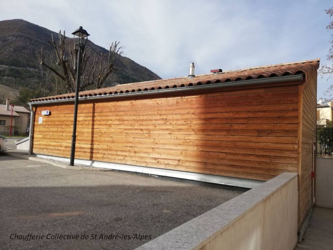 Saint André-les-Alpes, les locaux communaux chauffés en réseau Saint André-les-Alpes, les locaux communaux chauffés en réseau