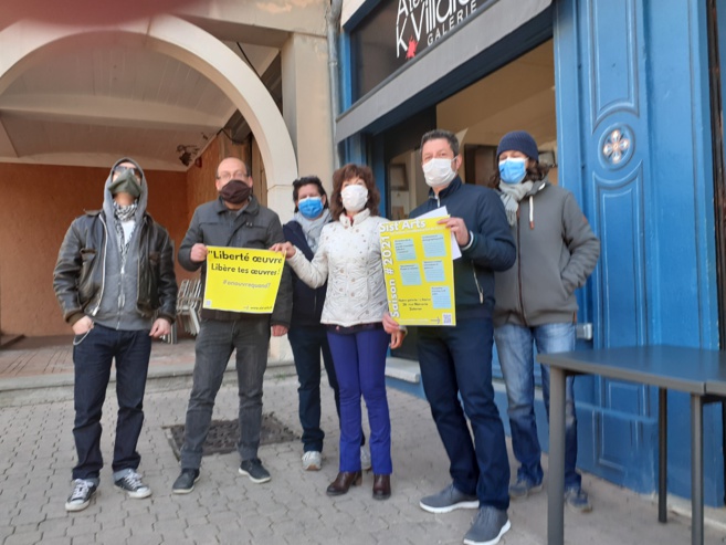 Des artistes qui font face à Sisteron ! Des artistes qui font face à Sisteron !