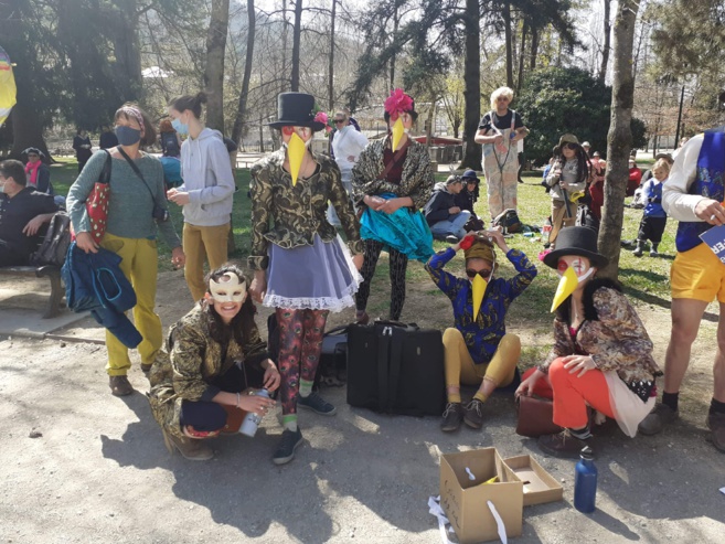 Le carnaval des libertés, c'était ce samedi 04 avril Le carnaval des libertés, c'était ce samedi 04 avril