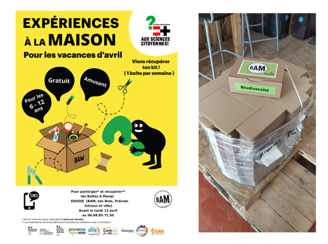 Des boites à manip' sur la biodiversité pour les enfants de 8 à 11 ans à Digne et à Manosque Des boites à manip' sur la biodiversité pour les enfants de 8 à 11 ans à Digne et à Manosque