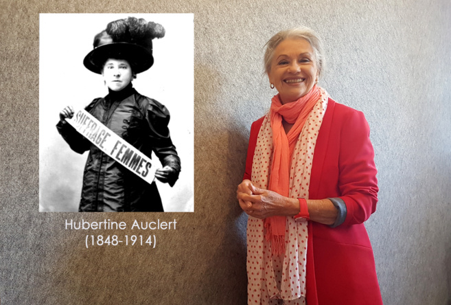 Hubertine Auclert et Jacqueline Hennegrave