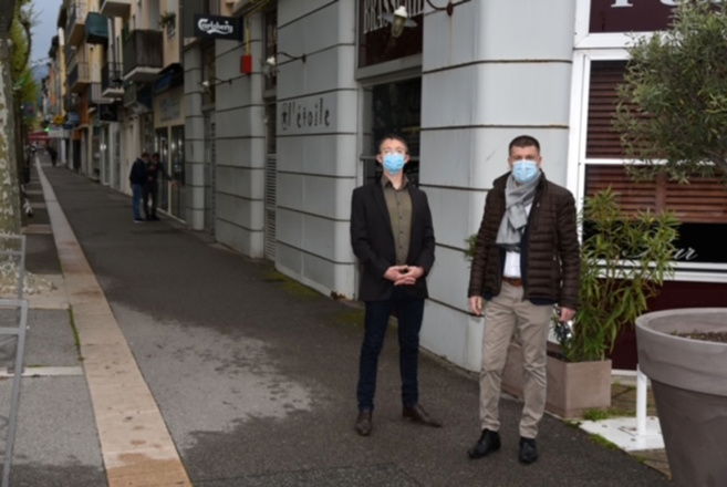 Digne prépare ses commerces pour la réouverture du 19 mai Digne prépare ses commerces pour la réouverture du 19 mai