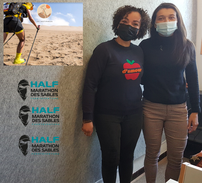 Adeline Billal et Héline de Souza prêtes pour le Half marathon des sables 2021 Adeline Billal et Héline de Souza prêtes pour le Half marathon des sables 2021