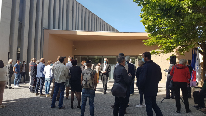 Inauguration du gymnase Maria Borrely Inauguration du gymnase Maria Borrely