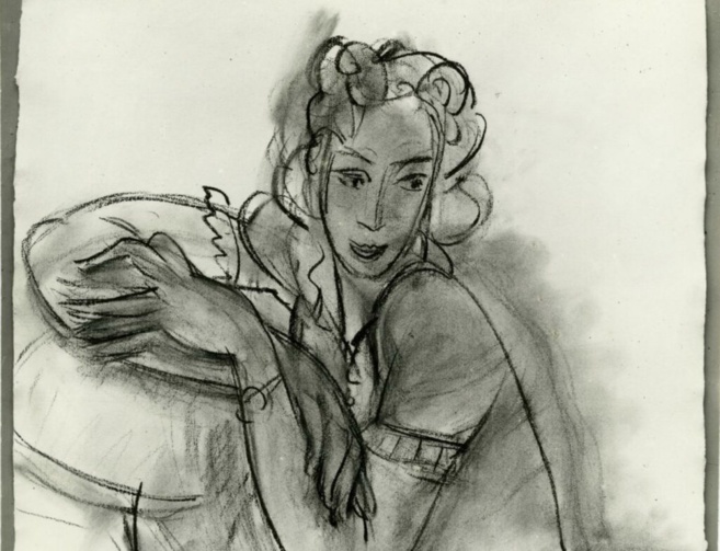 Un dessin de Matisse retrouvé à Manosque 70 ans après sa disparition Un dessin de Matisse retrouvé à Manosque 70 ans après sa disparition