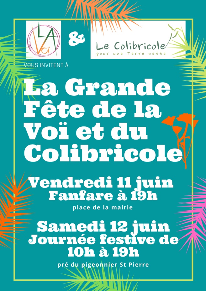 Valensole, fête annuelle de La Voï et du Colibricole ce samedi Valensole, fête annuelle de La Voï et du Colibricole ce samedi