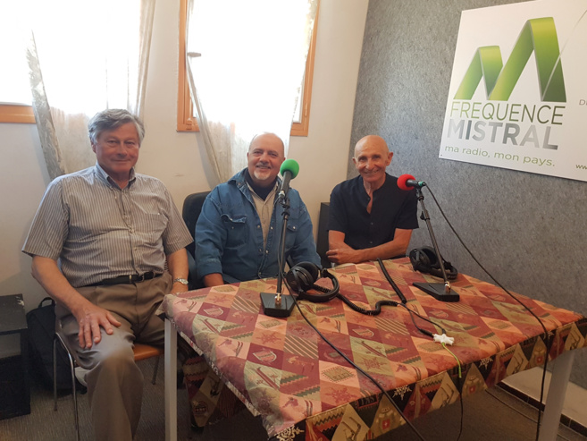 de gauche à droite Guy Jampierre - Pierre Barboni et Jacques Bec de gauche à droite Guy Jampierre - Pierre Barboni et Jacques Bec