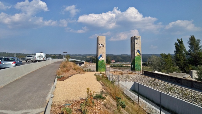 Manosque, le pont aux oiseaux Manosque, le pont aux oiseaux
